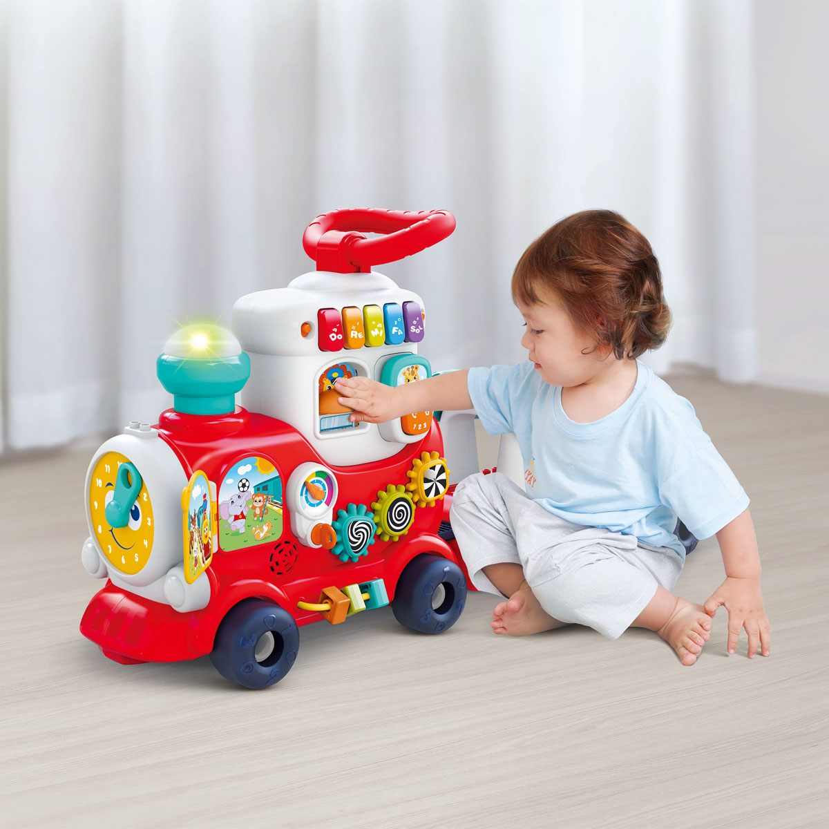اسباب بازی بچه گانه حرکتی قطار