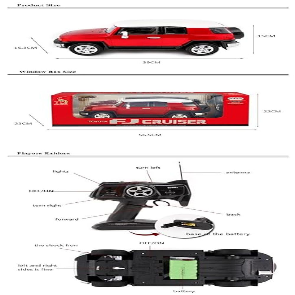 ماشین کنترلی تویوتا FJ Cruiser